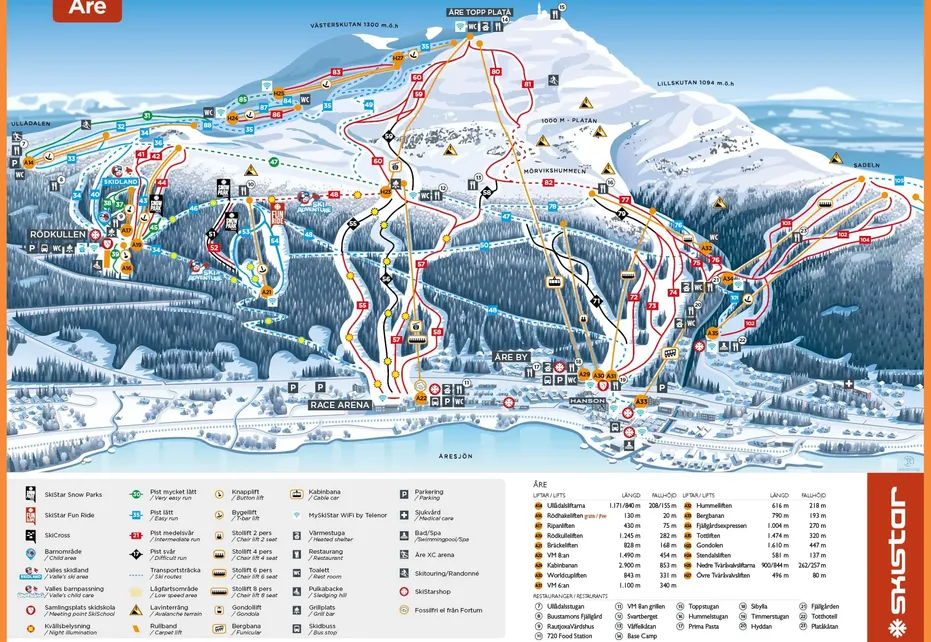 Are Ski Map