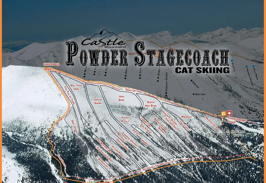 Castle Mountain - Powder s