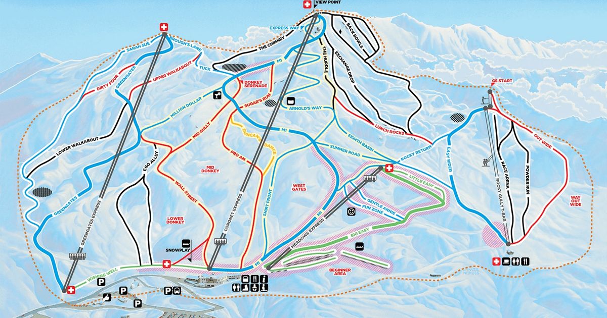 Peak Piste Map Ski Maps & Resort Info PistePro