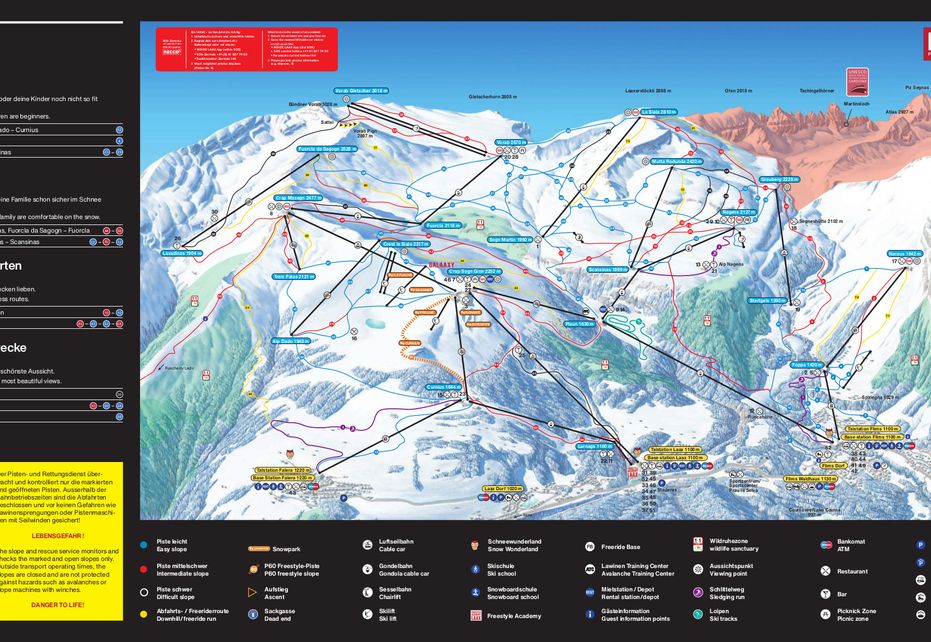 Verbier 4 Valleys Wipeout Map 