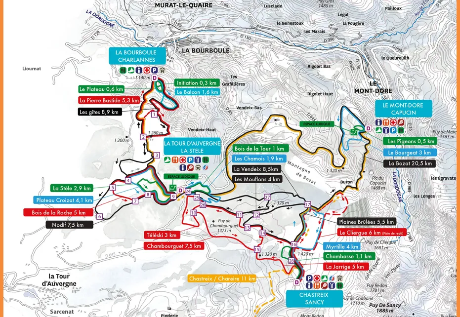 Sancy Nordic Zone West