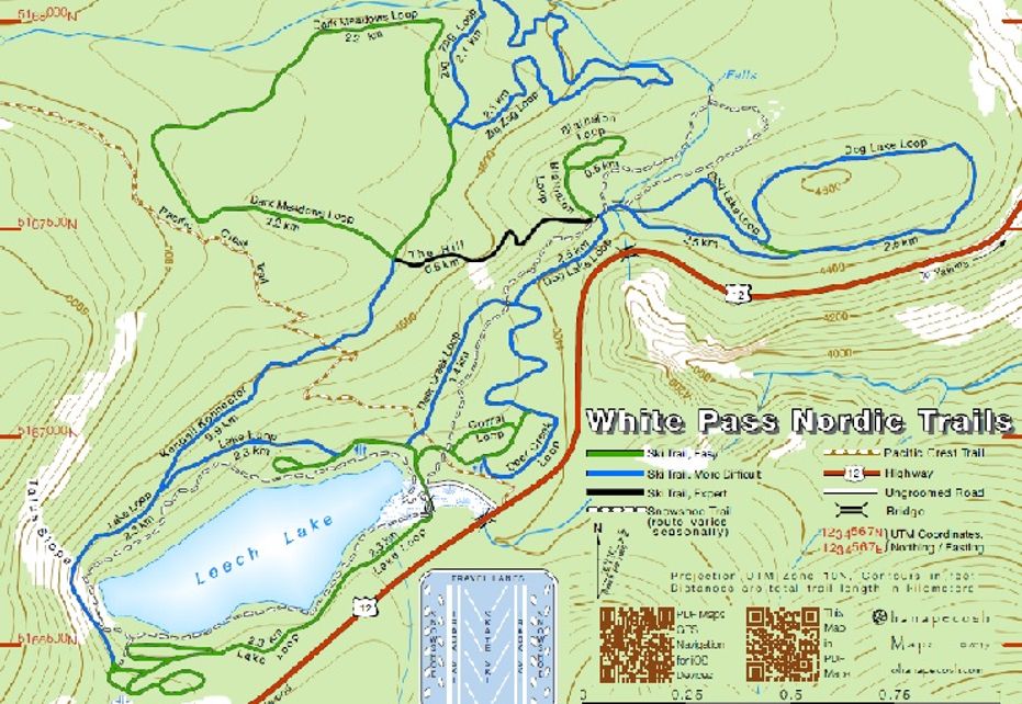 White Pass Ski Map | Resort Info & Videos | PistePro