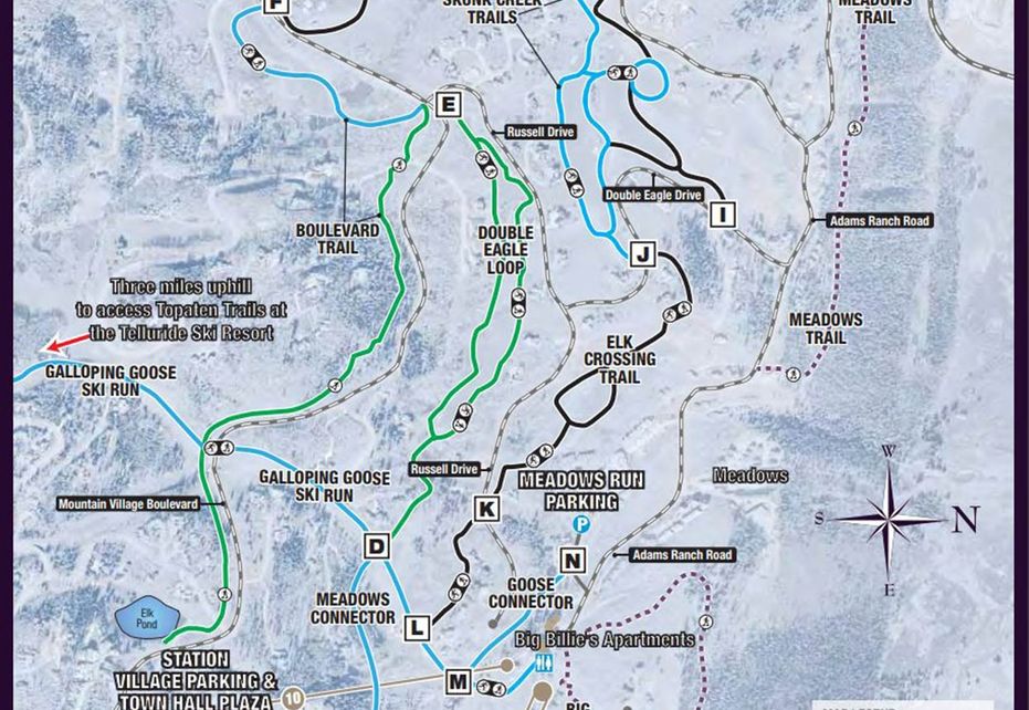 Telluride Ski Map Resort Info & Videos PistePro