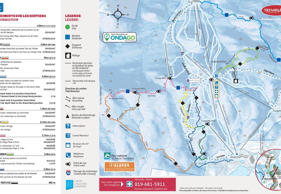 Mont Tremblant Piste Map | Ski Maps & Resort Info | PistePro