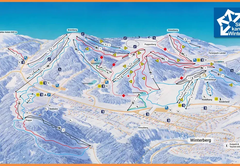 Winterberg Ski Map